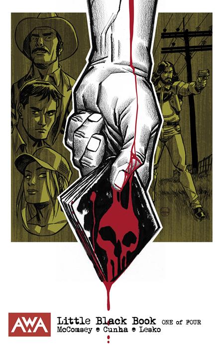 LITTLE BLACK BOOK #1 (OF 4) CVR B DAVE JOHNSON VAR