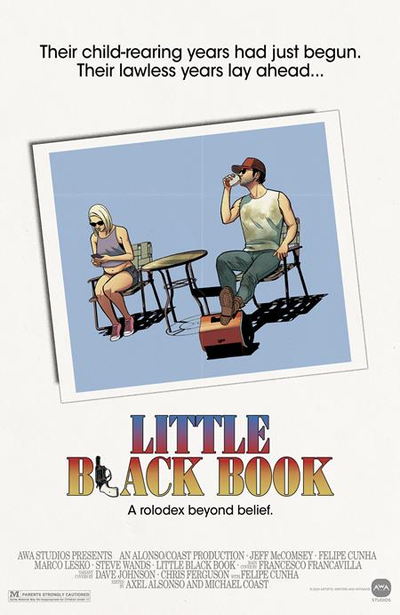 LITTLE BLACK BOOK #1 (OF 4) CVR C CHRIS FERGUSON & FELIPE CUNHA MOVIE POSTER HOMAGE VAR
