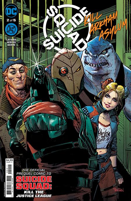 SUICIDE SQUAD KILL ARKHAM ASYLUM #2 (OF 5) CVR A DAN PANOSIAN