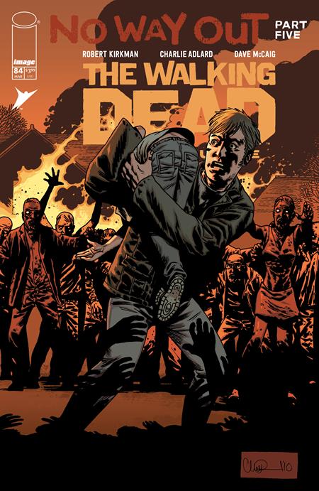 WALKING DEAD DELUXE #84 CVR B CHARLIE ADLARD & DAVE MCCAIG VAR