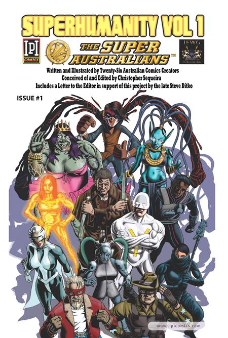 SUPERHUMANITY VOL 1 THE SUPERAUSTRALIANS #1 (OF 4)