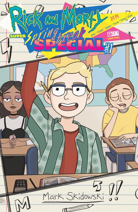 RICK AND MORTY SUPER SPRING BREAK SPECIAL #1 CVR C ANGELA TRIZZINO VAR