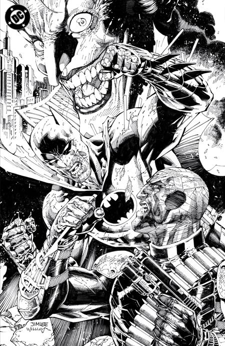 BATMAN #158 CVR P INC 1:608 JIM LEE & SCOTT WILLIAMS INKS CARD STOCK VAR SIGNED BY JIM LEE