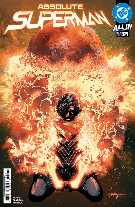 ABSOLUTE SUPERMAN #5 CVR A RAFA SANDOVAL (Signed by Jason Aaron)