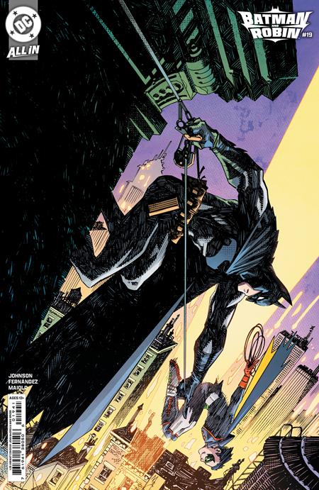 BATMAN AND ROBIN #19 CVR D INC 1:25 JOHN MCCREA CARD STOCK VAR