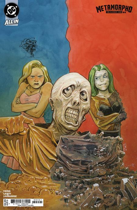 METAMORPHO THE ELEMENT MAN #4 CVR B TYLER CROOK CARD STOCK VAR