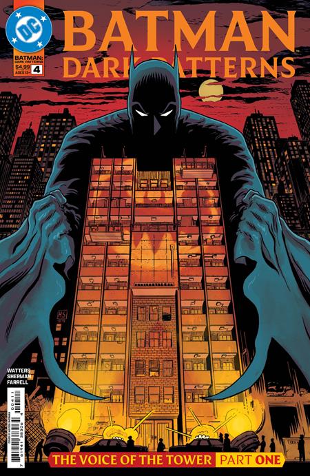 BATMAN DARK PATTERNS #4 (OF 12) CVR A HAYDEN SHERMAN (Signed by Hayden Sherman)