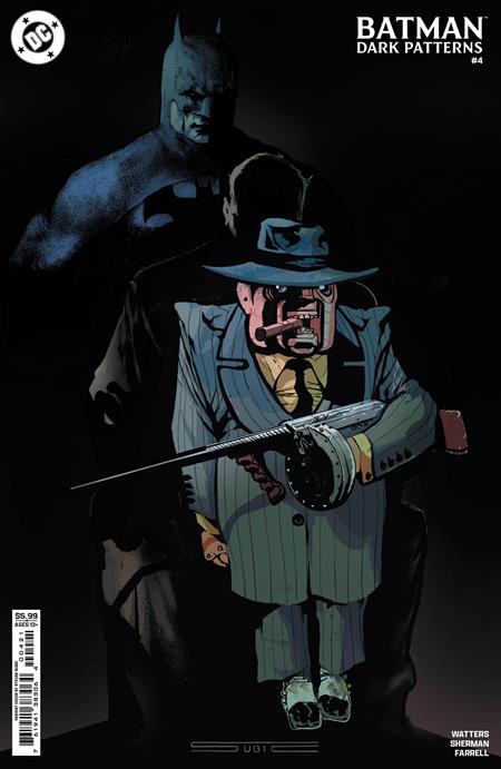 BATMAN DARK PATTERNS #4 (OF 12) CVR B STEVAN SUBIC CARD STOCK VAR