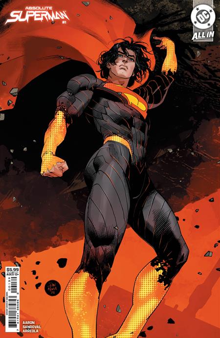 ABSOLUTE SUPERMAN #1 Fourth Printing Cvr B Dan Mora Connecting Card Stock Var