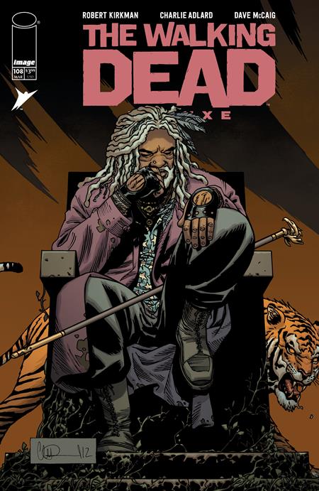 WALKING DEAD DELUXE #108 CVR B CHARLIE ADLARD & DAVE MCCAIG VAR