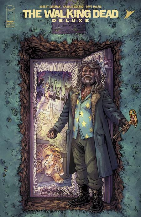 WALKING DEAD DELUXE #108 CVR C NATE BELLEGARDE & OLLI HIHNALA CONNECTING VAR
