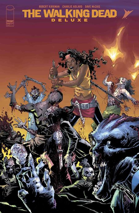 WALKING DEAD DELUXE #109 CVR C WHILCE PORTACIO & ALEX SINCLAIR CONNECTING VAR
