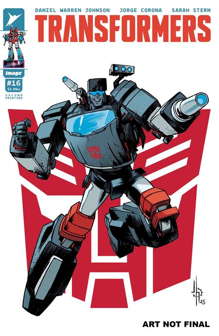 TRANSFORMERS #16 2ND PRINT CVR B JASON HOWARD AUTOBOT VAR