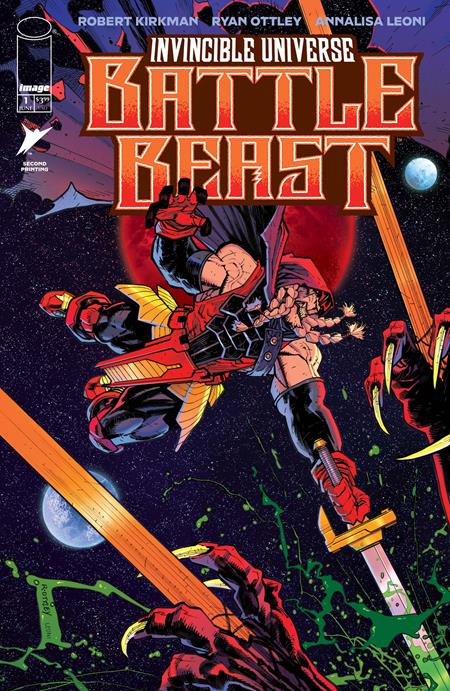 INVINCIBLE UNIVERSE BATTLE BEAST #1 2ND PRINTING CVR A RYAN OTTLEY