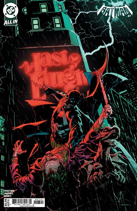 BATMAN (2025) #7 CVR D RYAN SOOK CARD STOCK VAR