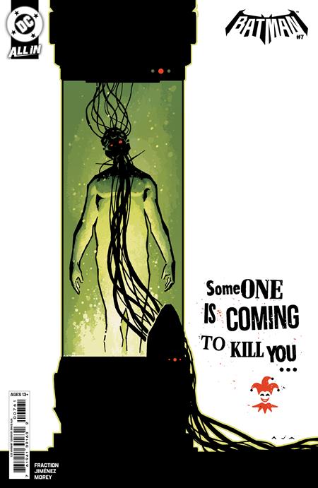 BATMAN (2025) #7 CVR I INC 1:25 DAVID AJA CARD STOCK VAR