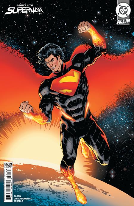 ABSOLUTE SUPERMAN #11 Second Printing Cvr B Sean Izaakse Card Stock Var