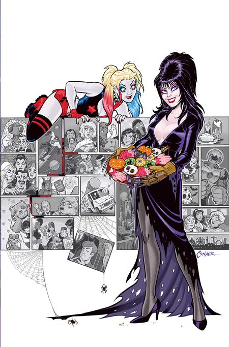 HARLEY QUINN X ELVIRA #6 CVR L INC 1:20 AMANDA CONNER COOKIES VIRGIN VAR
