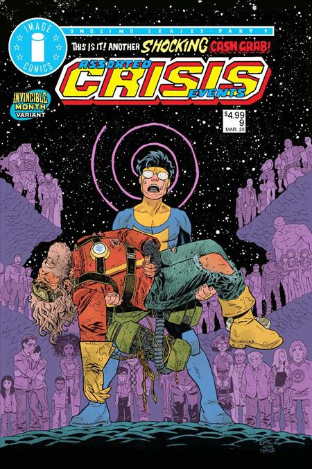 ASSORTED CRISIS EVENTS #9 Cover C Invincible Team-Up variant by Eric Zawadzki