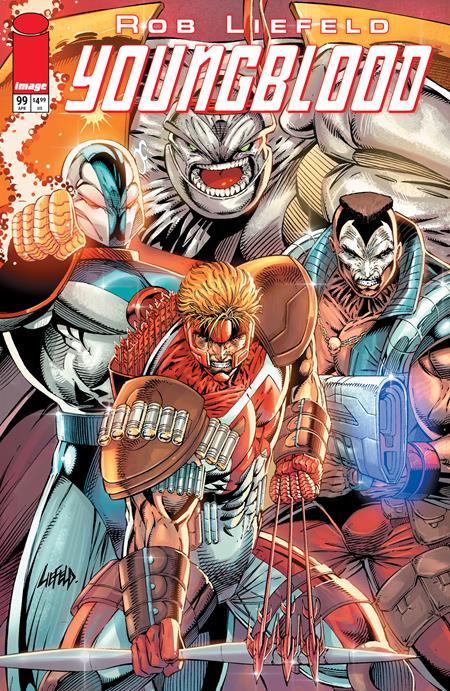 YOUNGBLOOD #5 CVR F ROB LIEFELD LEGACY EDITION VAR