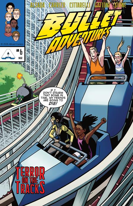 BULLET ADVENTURES #6 CVR A NICOLAS CARRIZO FRANCESCA CITTARELLI 
