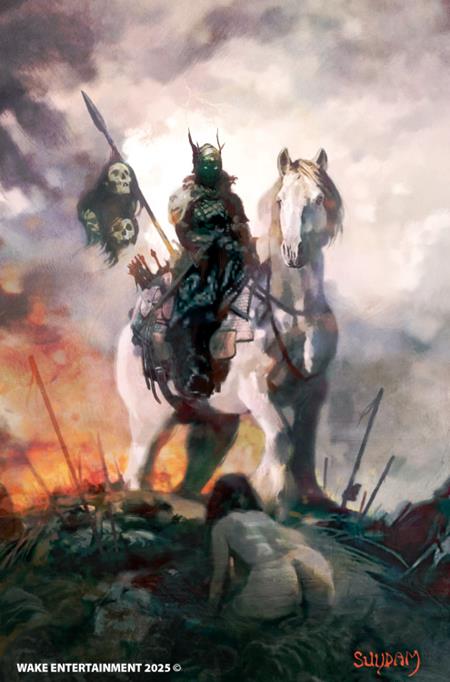 DEAD SAMURAI #6 CVR E INC 1:100 ARTHUR SUYDAM JOHN DOLMAYAN SIGNED VIRGIN VAR