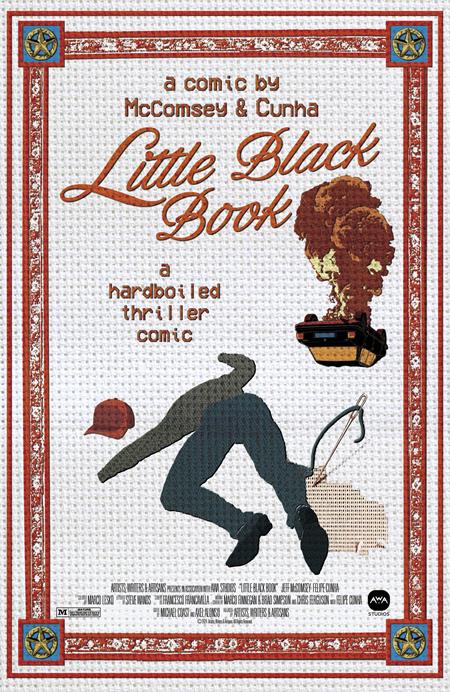 LITTLE BLACK BOOK #2 (OF 4) CVR C CHRIS FERGUSON & FELIPE CUNHA MOVIE POSTER HOMAGE VAR