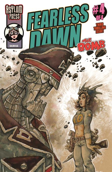 FEARLESS DAWN THE BOMB #4 (OF 4) CVR A STEVE MANNION