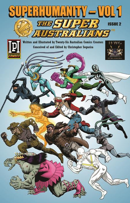 SUPERHUMANITY VOL 1 THE SUPERAUSTRALIANS #2 (OF 4)