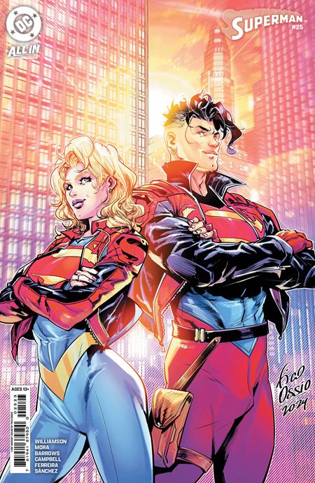 SUPERMAN #25 CVR K INC 1:100 FICO OSSIO CARD STOCK VAR