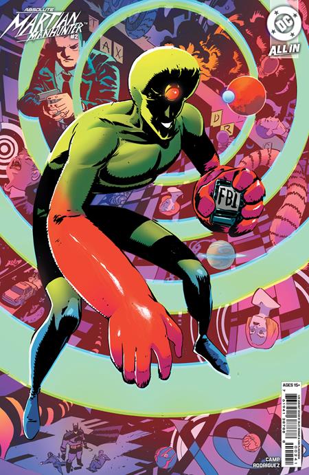 ABSOLUTE MARTIAN MANHUNTER #2 (OF 6) CVR E INC 1:25 RILEY ROSSMO CARD STOCK VAR