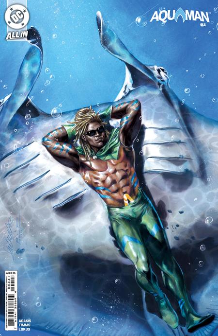 AQUAMAN #4 CVR E INC 1:25 SALVADOR LARROCA CARD STOCK VAR
