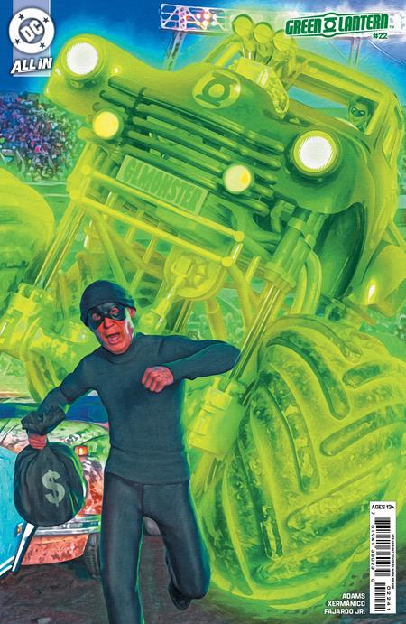 GREEN LANTERN #22 CVR D INC 1:25 MARK SPEARS CARD STOCK VAR