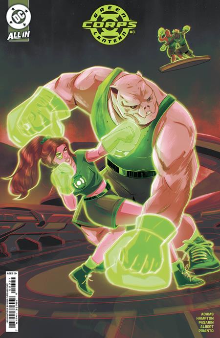 GREEN LANTERN CORPS #3 CVR F INC 1:50 YASMIN FLORES MONTANEZ CARD STOCK VAR