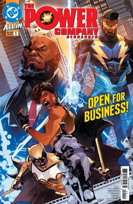 POWER COMPANY RECHARGED #1 (ONE SHOT) CVR A EDWIN GALMON