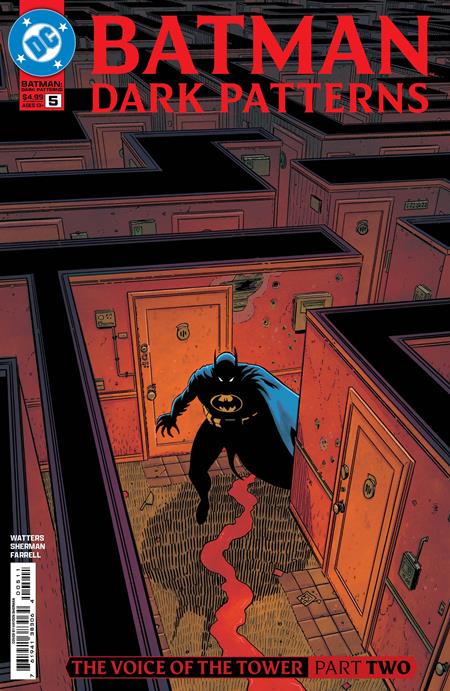 BATMAN DARK PATTERNS #5 (OF 12) CVR A HAYDEN SHERMAN (Signed by Dan Watters)