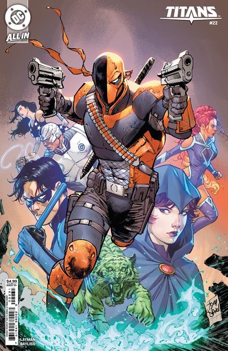 TITANS #22 CVR B TONY S DANIEL CARD STOCK VAR