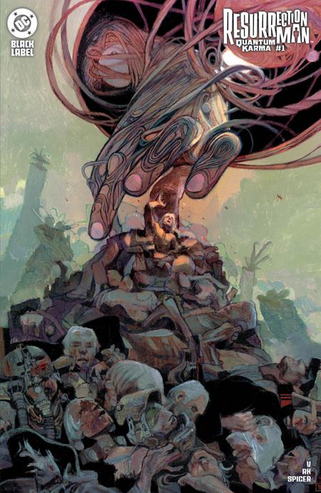 RESURRECTION MAN QUANTUM KARMA #1 (OF 6) CVR C ANAND RK CARD STOCK VAR
