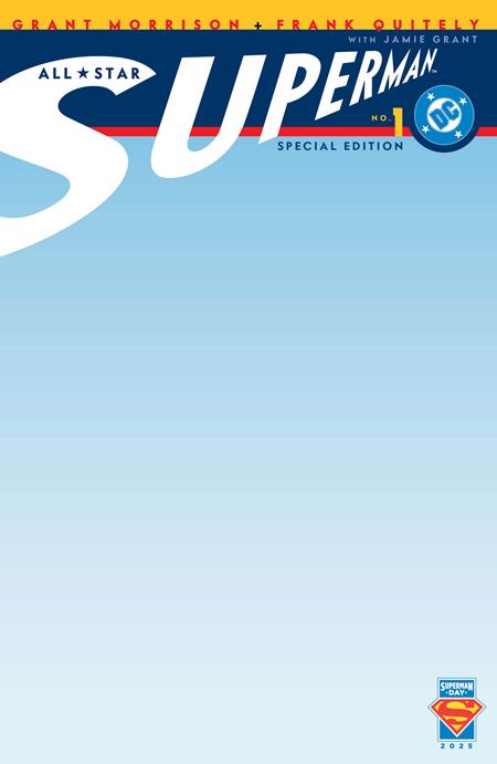 SUPERMAN DAY 2025 ALL-STAR SUPERMAN #1 CVR C BLANK