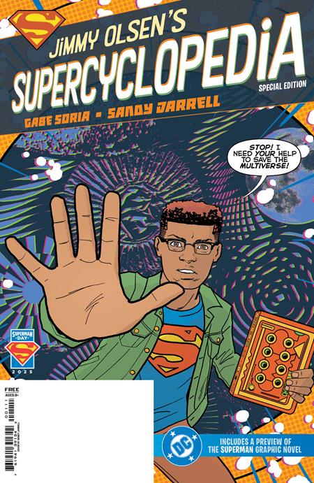 SUPERMAN DAY 2025 JIMMY OLSENS SUPERCYCLOPEDIA