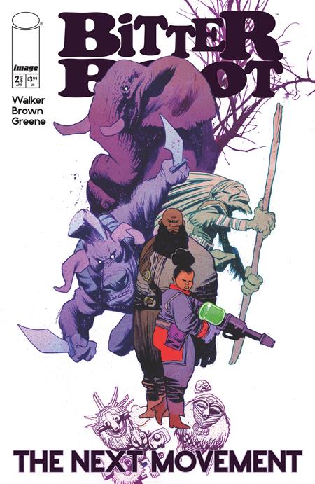BITTER ROOT THE NEXT MOVEMENT #2 (OF 5) CVR B JAMES HARREN LEGACY VAR