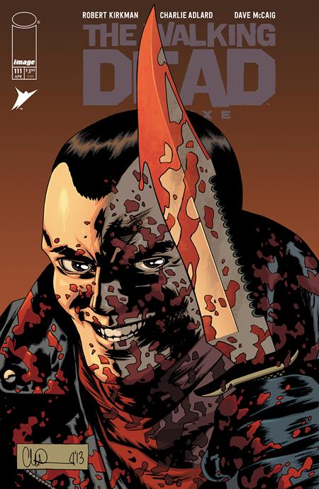 WALKING DEAD DELUXE #111 CVR B CHARLIE ADLARD & DAVE MCCAIG VAR