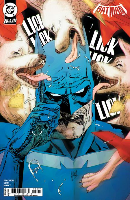 BATMAN (2025) #8 CVR G GUILLEM MARCH APRIL DROOLS CARD STOCK VAR
