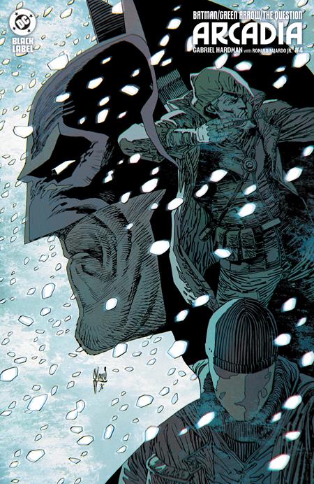 BATMAN GREEN ARROW THE QUESTION ARCADIA #4 (OF 4) CVR B GUILLEM MARCH CARD STOCK VAR (MR)