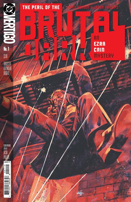 THE PERIL OF THE BRUTAL DARK AN EZRA CAIN MYSTERY #1 (OF 6) Second Printing Cvr A Jacob Phillips