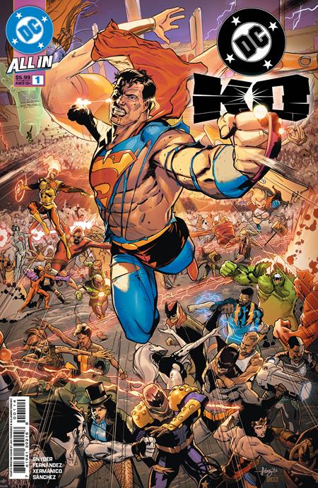 DC K.O. #1 (OF 4) Fourth Printing Cvr A Javi Fernandez