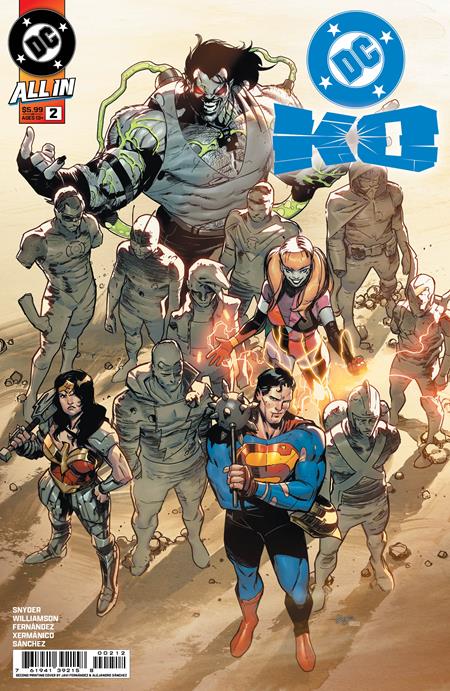 DC K.O. #2 (OF 4) Second Printing Cvr A Javier Fernandez