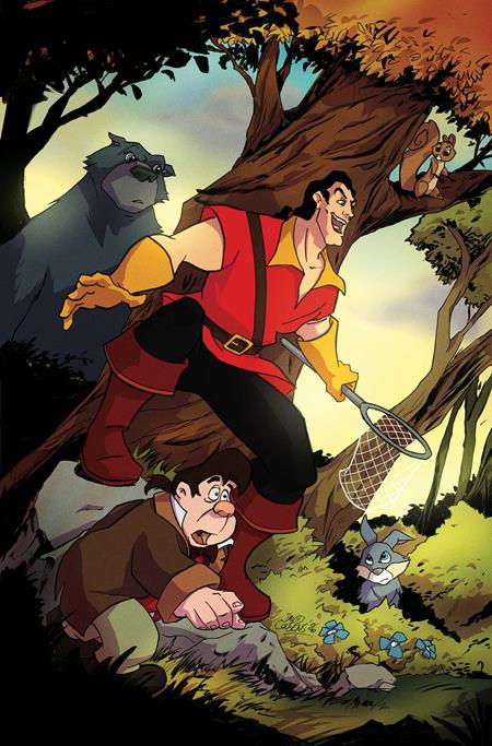 DISNEY VILLAINS GASTON #2 CVR F INC 1:10 DAVID COUSENS VIRGIN VAR