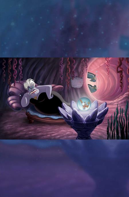 DISNEY VILLAINS URSULA #3 CVR F INC 1:10 STORYBOOK ART VIRGIN VAR