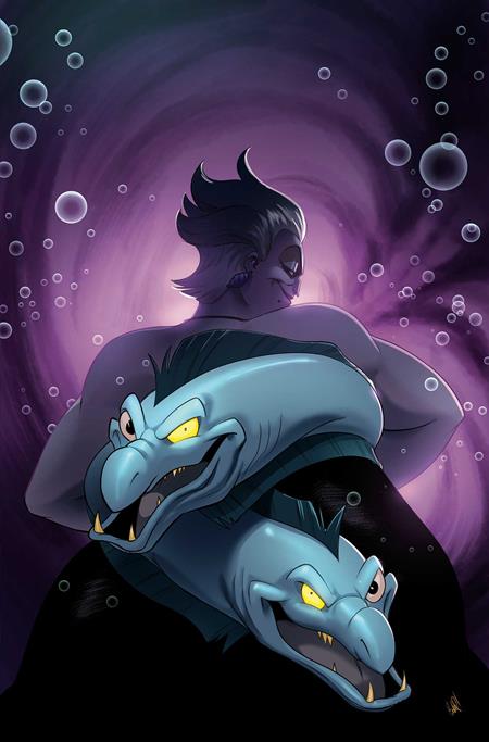 DISNEY VILLAINS URSULA #3 CVR J INC 1:20 ROBERT QUINN VIRGIN VAR